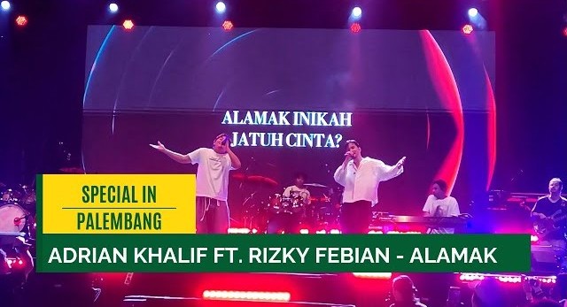 Viral Lagu Alamak Sembilan Nyawa Kolaborasi Rizky Febian feat Adrian Khalif yang Bikin TikTok Banjir Cinta