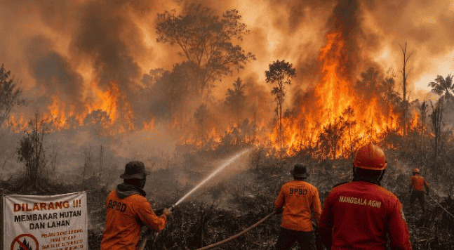 Ketika Modal Asing Menyulut Api: Menagih Tanggung Jawab Korporasi dalam Karhutla